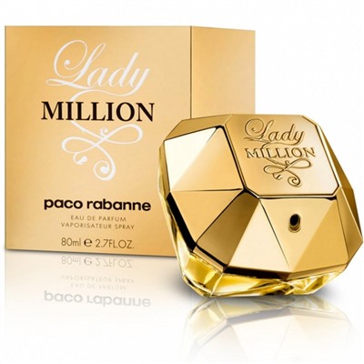 "Lady Million" Paco Rabanne, 80ml, Edp aрт. 60605
