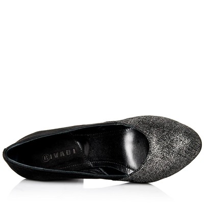 Женские кожаные туфли RIVADI RIV2300 Черный замша: Под заказ