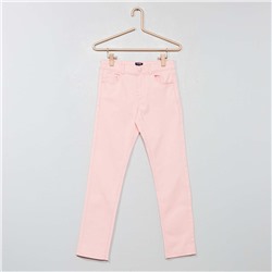 Узкие брюки - розовый припудренный
