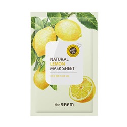The Saem Natural Lemon Тканевая маска с экстрактом лимона ( шт)