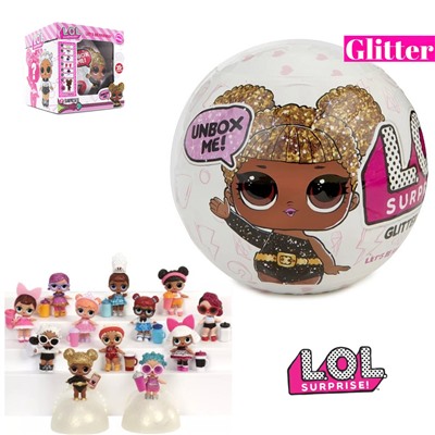 Кукла-сюрприз LOL Glitter 1шт aрт. 62791