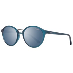 Pepe Jeans Damen Kunststoff-Sonnenbrille Verspiegelt Blau