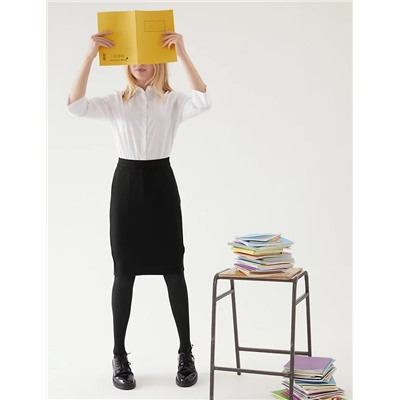 Girls' Short Tube School Skirt (9-18 Yrs)