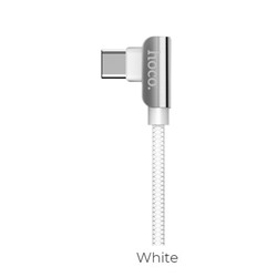 USB кабель для USB Type-C 1.2м HOCO U42 (белый)