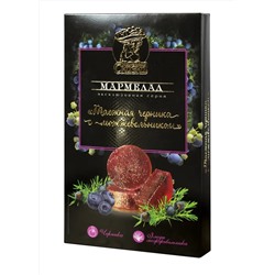 Мармелад желейный формовой "Таежная черника" 170гр (черника и ягоды можжевельника)