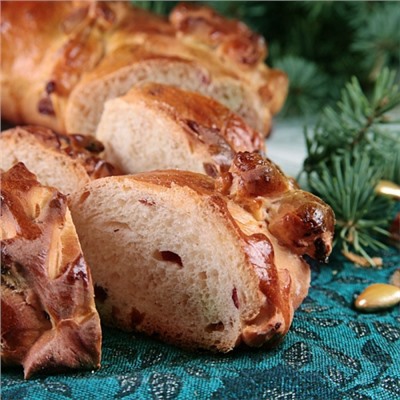 Хлебная смесь «Рождественский хлеб» в праздничной упаковке