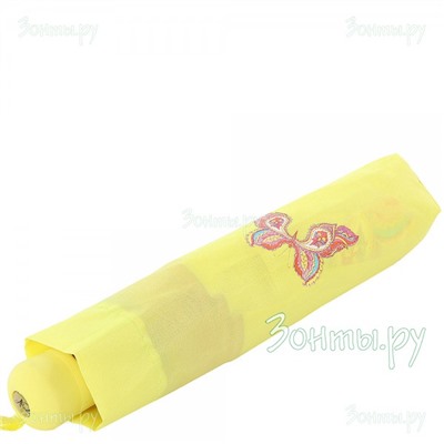 Зонт для девушек ArtRain 3911-02 желтый