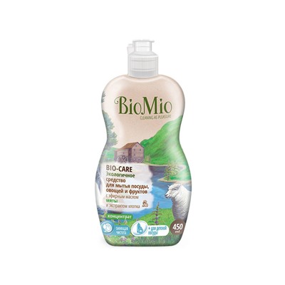 Средство BioMio Bio-Care с эфирным маслом Мяты, 450 мл.