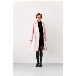 Пальто женское демисезонное 23220 (розовый)