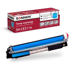 Картридж лазерный SONNEN (SH-CE311A) для HP СLJ CP1025 ВЫСШЕЕ КАЧЕСТВО голубой, 1000 стр. 363963