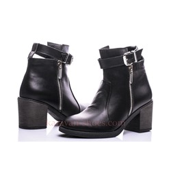 Женские кожаные ботинки V.Arimany V1158 Черный: Под заказ