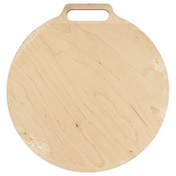 Доска разделочная деревянная "Круг" д38см, h0,8см, фанера (Россия)