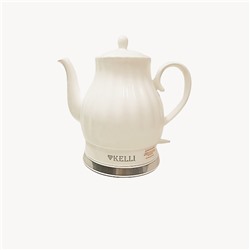 Чайник Kelli KL-1480 керамический Объём 1,8л Мощность 2400Вт ЦВЕТ-БЕЛЫЙ (6) оптом