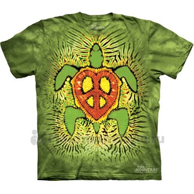 Футболка The Mountain "Rasta Peace Turtle" (детская)