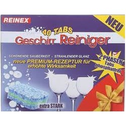 REINEX Таблетки для ПММ 2в1 Geschirr-ReinugerTabs 40 шт (720 г)