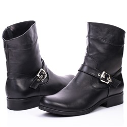 Женские кожаные ботинки Tacchi Grande TG3150 Черный: Под заказ