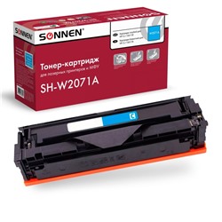 Картридж лазерный SONNEN (SH-W2071A) для HP СLJ 150/178 ВЫСШЕЕ КАЧЕСТВО голубой, 700 стр. 363967