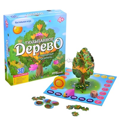 3 D- игра "Тюльпанное дерево"