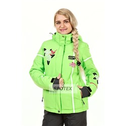Куртка женская горнолыжная Bujiwu WK56028 салатовый