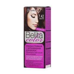 Краска для волос "Belita Color" тон: 7.42, каштан (10324033)