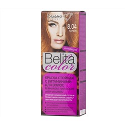 Краска для волос "Belita Color" тон: 8.04, коньяк (10324034)