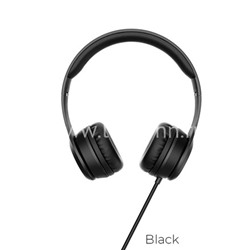 Наушники MP3/MP4 HOCO (W21) полноразмерные черные