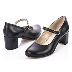 Женские кожаные туфли Shik Shoes Shik5534 Черный: Под заказ