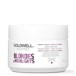 Goldwell  |  
            DS BLOND & HIGHLIGHTS 60Sec Treatment Маска 60 секунд для осветленных волос