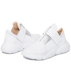 Женские кожаные кроссовки DeLis DeL3101-1 Белый: Под заказ