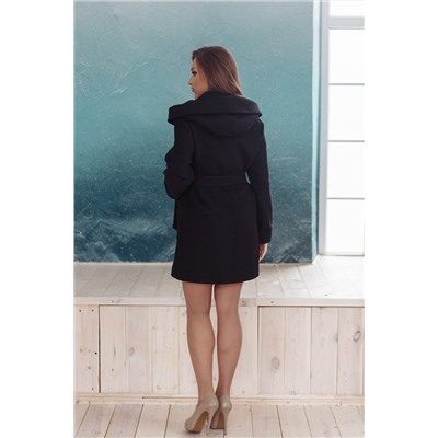 Пальто женское демисезонное 22450  (черный)