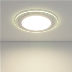 Встраиваемый потолочный светодиодный светильник DLKR160 12W 4200K белый