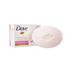 Dove крем-мыло "Объятия нежности  Кокосовое молочко и лепестки жасмина" 135 г