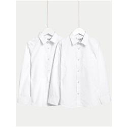 Рубашки белые размер 146 Marks&Spencer, 2 шт