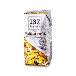 137 Degrees. Молоко из грецкого ореха  180мл. 1/36