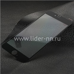 Защитное стекло на экран для iPhone6 Plus  2D черное