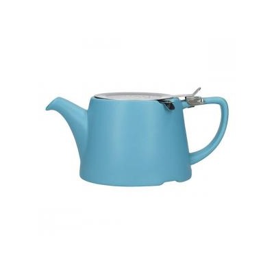 Заварочный Чайник Oval Голубой сатин  750мл. Купить фарфоровый чайник,  кофейник London Pottery