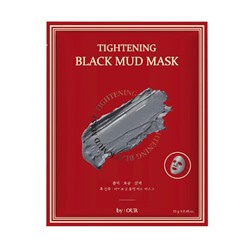 byOUR Подтягивающая черная грязевая маска 1P