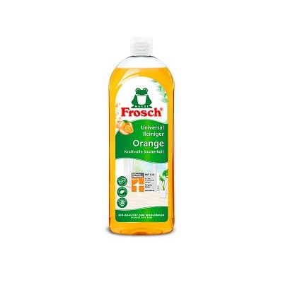 Универсальное чистящее средство для любых поверхностей Апельсин Universal Reiniger Orange, Frosch 750 мл