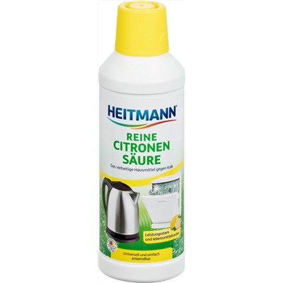 Специальное чистящее средство Heitmann Антинакипин, с лимонной кислотой, 3356, 500 мл
