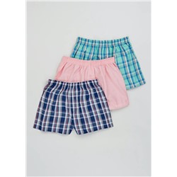 3 Pack Woven Boxers