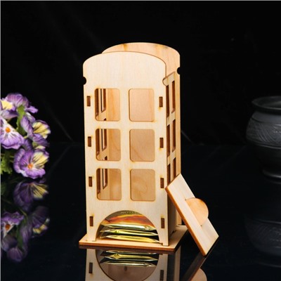 Чайный домик «Телефонная будка», 20 × 10 × 10 см