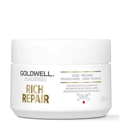 Goldwell  |  
            DS RICH REPAIR 60Sec Treatment Маска 60 секунд для поврежденных волос