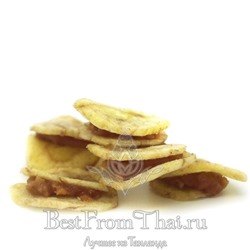 Тайские сладости: банановые чипсы с тамариндовой прослойкой