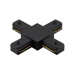 Соединитель X-образный для однофазного шинопровода CLT 0.211 Crystal Lux (CLT 0.211 04 BL)