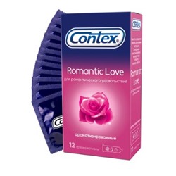 CONTEX Romantic Love презервативы романтическое удовольствие 12 шт. (розовые)