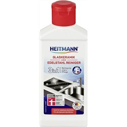 Специальное чистящее средство Heitmann, для стеклокерамических плит и варочных поверхностей, 250 мл