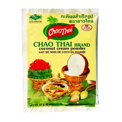 Сухие кокосовые сливки Chao Thai Coconut Cream Powder, 60 гр