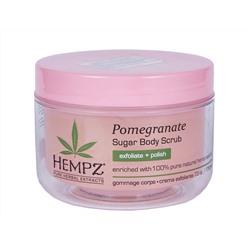 Hempz  |  
            POMEGRANATE Herbal Sugar Body Scrub Скраб для тела