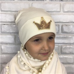 Арт. 900 Комплект утепленный с шарфиком для девочек