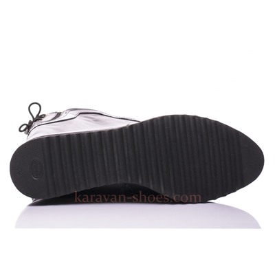 Женские кожаные сапоги Shik Shoes Shik1030 Черный: Под заказ